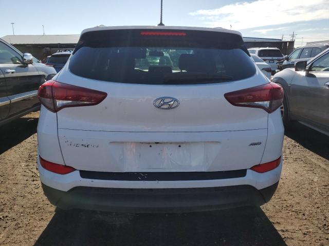 KM8J3CA49GU185761 - 2016 HYUNDAI TUCSON LIMITED WHITE photo 6