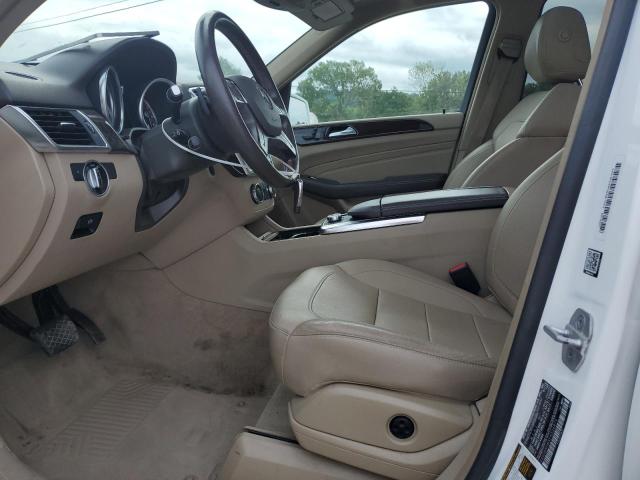 4JGDA5HBXFA534879 - 2015 MERCEDES-BENZ ML 350 4MATIC WHITE photo 7