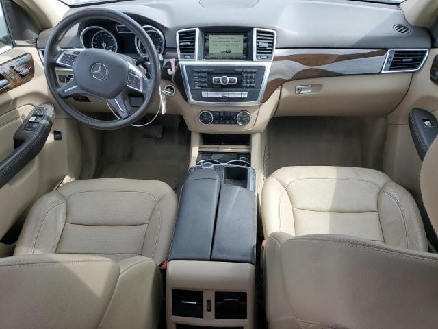 4JGDA5HBXFA534879 - 2015 MERCEDES-BENZ ML 350 4MATIC WHITE photo 8