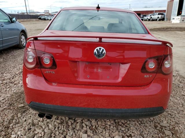 3VWRJ71KX8M158414 - 2008 VOLKSWAGEN JETTA WOLFSBURG RED photo 6