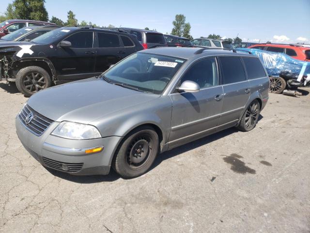 WVWCE63B95E035340 - 2005 VOLKSWAGEN PASSAT GLS TDI GRAY photo 1