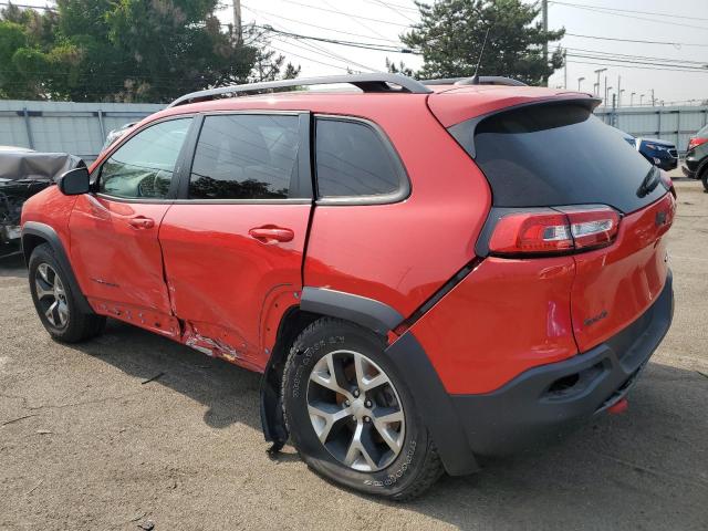 1C4PJMBB3HW633876 - 2017 JEEP CHEROKEE TRAILHAWK RED photo 2