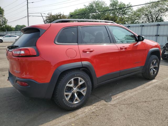1C4PJMBB3HW633876 - 2017 JEEP CHEROKEE TRAILHAWK RED photo 3