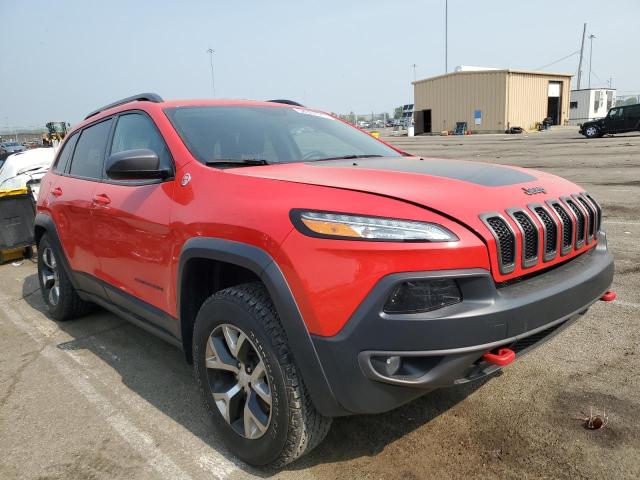 1C4PJMBB3HW633876 - 2017 JEEP CHEROKEE TRAILHAWK RED photo 4