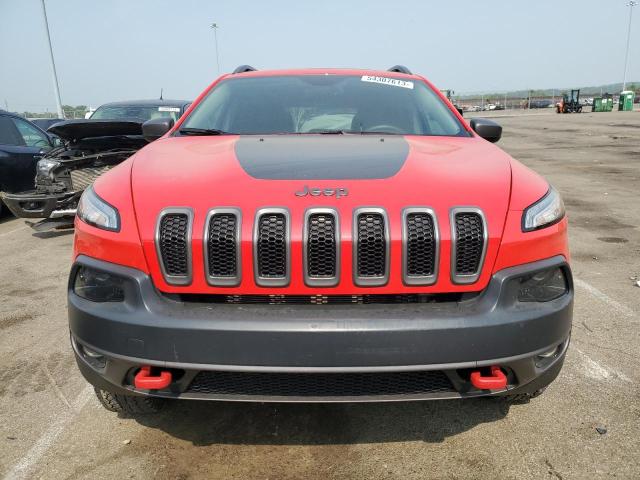 1C4PJMBB3HW633876 - 2017 JEEP CHEROKEE TRAILHAWK RED photo 5