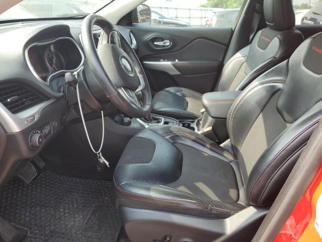 1C4PJMBB3HW633876 - 2017 JEEP CHEROKEE TRAILHAWK RED photo 7