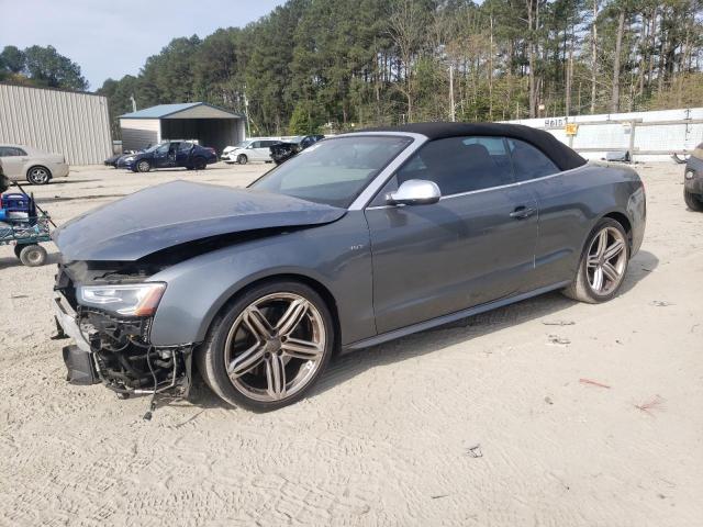 WAUCGAFH6DN005589 - 2013 AUDI S5 PREMIUM PLUS GRAY photo 1