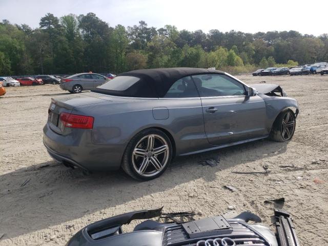 WAUCGAFH6DN005589 - 2013 AUDI S5 PREMIUM PLUS GRAY photo 3