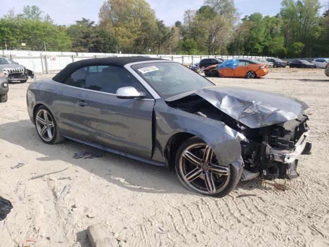 WAUCGAFH6DN005589 - 2013 AUDI S5 PREMIUM PLUS GRAY photo 4