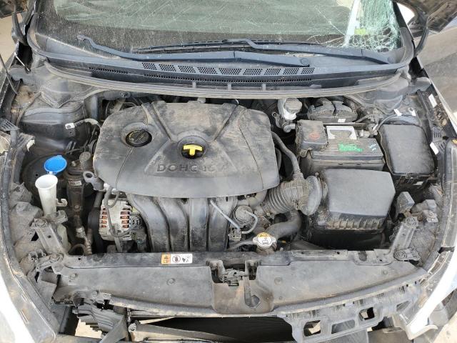 KNAFX4A65F5372863 - 2015 KIA FORTE LX BLACK photo 11