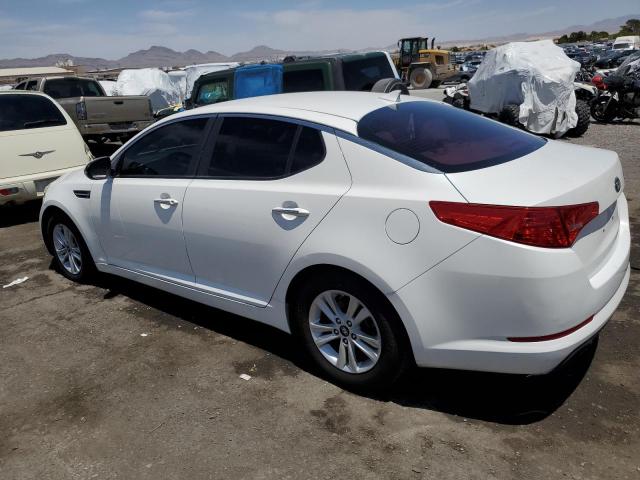 KNAGM4A77D5377288 - 2013 KIA OPTIMA LX WHITE photo 2