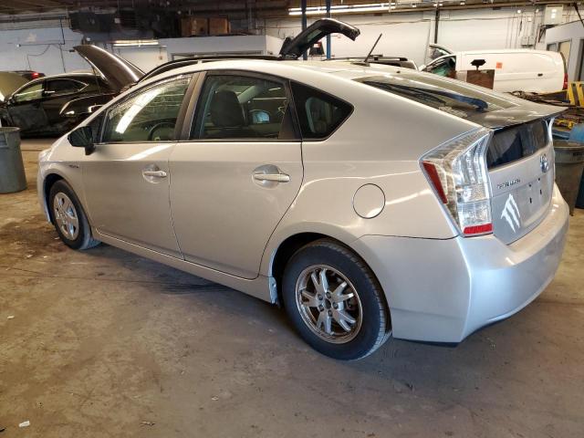 JTDKN3DU7A5159966 - 2010 TOYOTA PRIUS SILVER photo 2