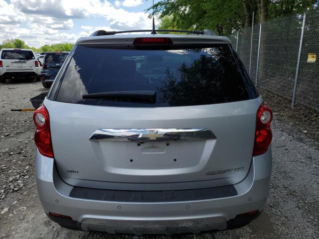 2CNFLGEC7B6362572 - 2011 CHEVROLET EQUINOX LTZ SILVER photo 6