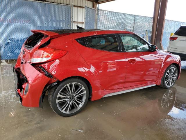 KMHTC6AE7GU279740 - 2016 HYUNDAI VELOSTER TURBO RED photo 3