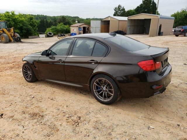 WBS3C9C59FP805729 - 2015 BMW M3 BROWN photo 2