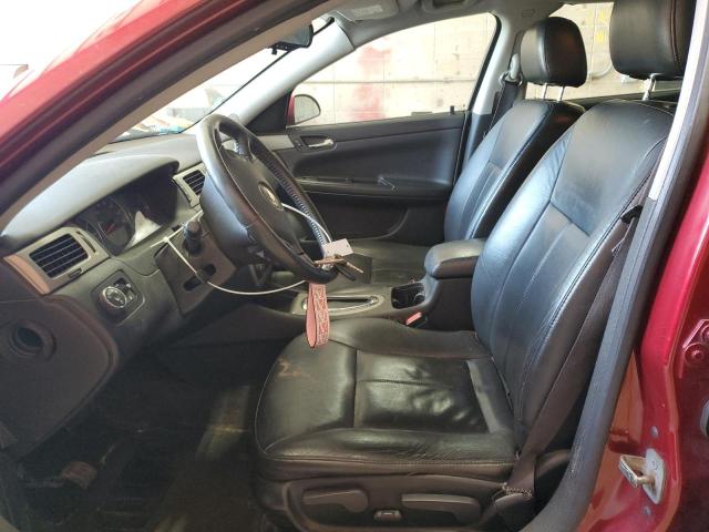 2G1WT58K081360320 - 2008 CHEVROLET IMPALA LT RED photo 7