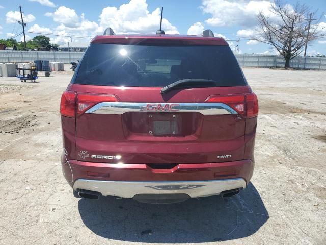 1GKKNXLS4JZ107117 - 2018 GMC ACADIA DENALI BROWN photo 6