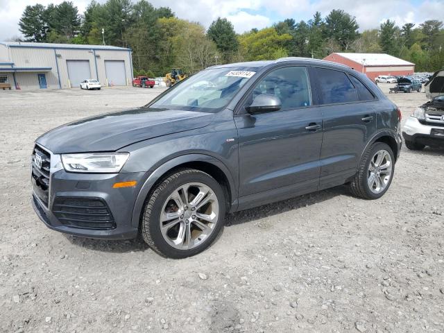 WA1ECCFS5JR010277 - 2018 AUDI Q3 PREMIUM CHARCOAL photo 1