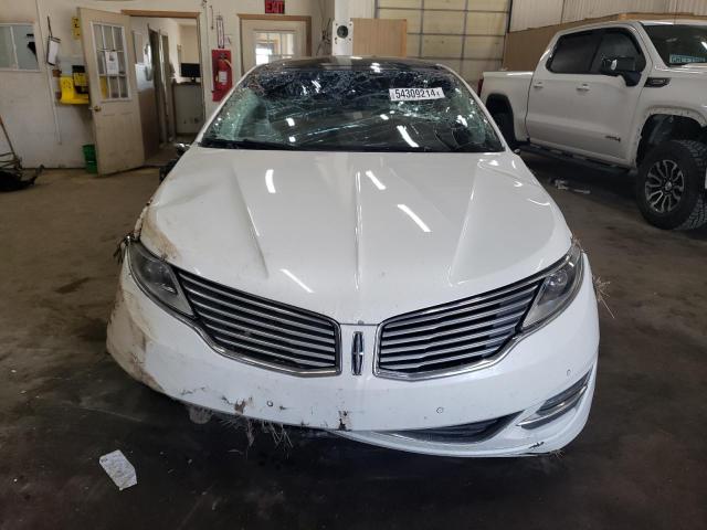 3LN6L2J94FR622390 - 2015 LINCOLN MKZ WHITE photo 5
