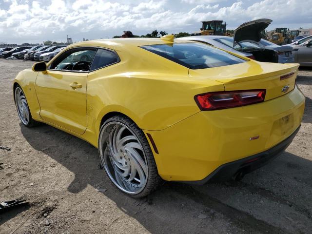 1G1FB1RS9J0137768 - 2018 CHEVROLET CAMARO LT YELLOW photo 2