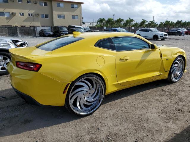 1G1FB1RS9J0137768 - 2018 CHEVROLET CAMARO LT YELLOW photo 3