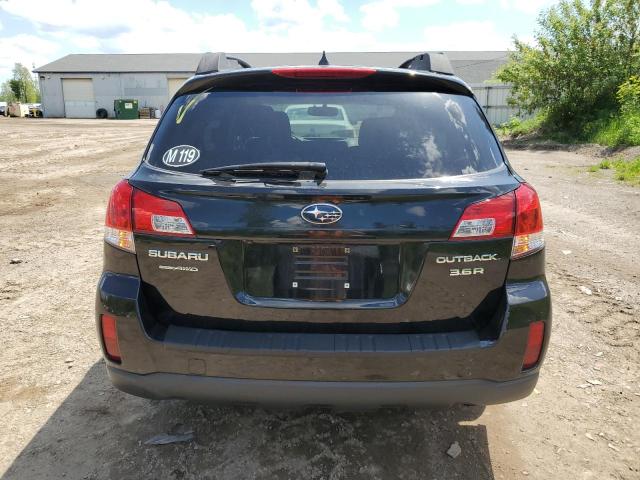 4S4BRDSC7D2252086 - 2013 SUBARU OUTBACK 3.6R LIMITED BLACK photo 6