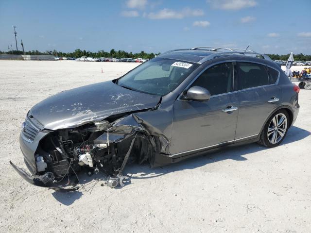 JN1AJ0HP9BM800992 - 2011 INFINITI EX35 BASE Մոխրագույն լուսանկար 1