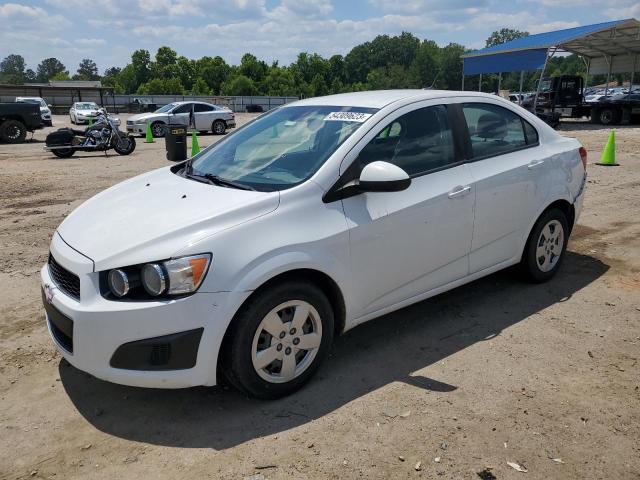 1G1JA5SH0D4121071 - 2013 CHEVROLET SONIC LS 白色 照片 1