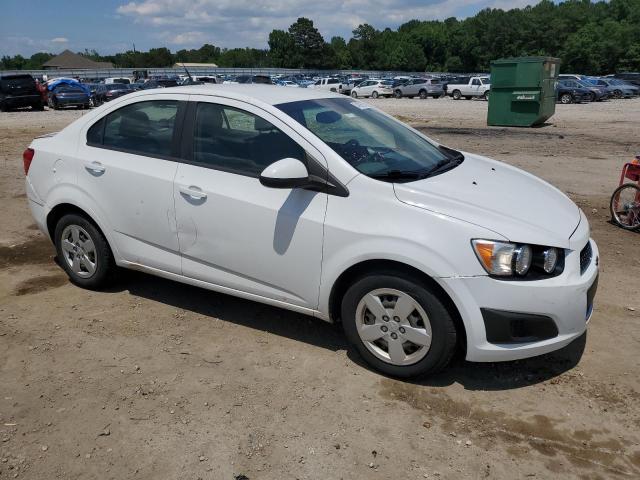 1G1JA5SH0D4121071 - 2013 CHEVROLET SONIC LS WHITE photo 4