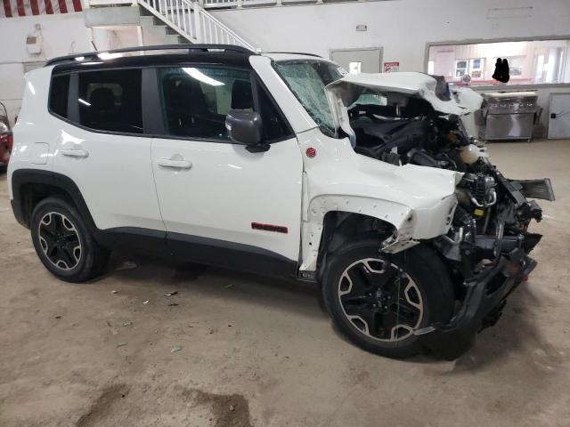 ZACCJBCB2HPF35002 - 2017 JEEP RENEGADE TRAILHAWK WHITE photo 4