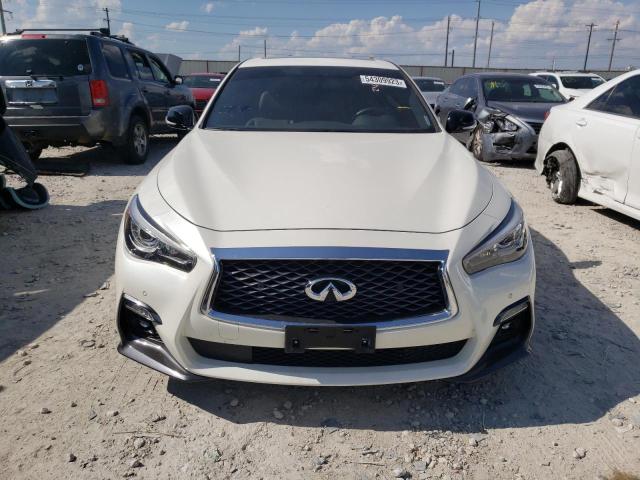 JN1FV7AP6KM760657 - 2019 INFINITI Q50 RED SPORT 400 WHITE photo 5