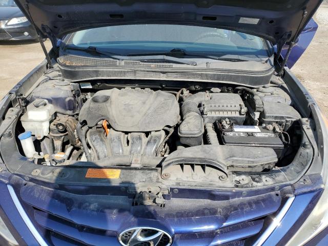 5NPEB4AC0CH367388 - 2012 HYUNDAI SONATA GLS BLUE photo 11