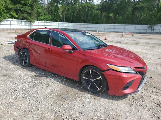 4T1KZ1AK4LU046699 - 2020 TOYOTA CAMRY TRD RED photo 4