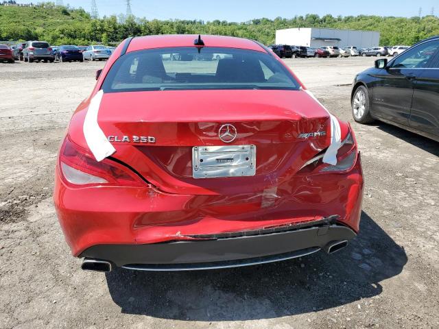 WDDSJ4EB0EN062960 - 2014 MERCEDES-BENZ CLA 250 RED photo 6