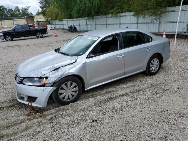 2012 VOLKSWAGEN PASSAT S, 