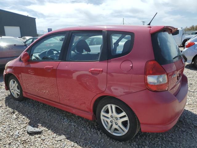 JHMGD38677S059475 - 2007 HONDA FIT S 红色 照片 2