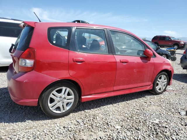 JHMGD38677S059475 - 2007 HONDA FIT S 红色 照片 3