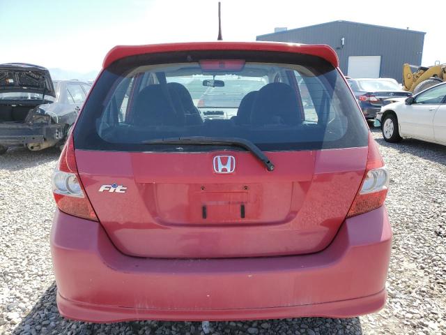 JHMGD38677S059475 - 2007 HONDA FIT S 红色 照片 6