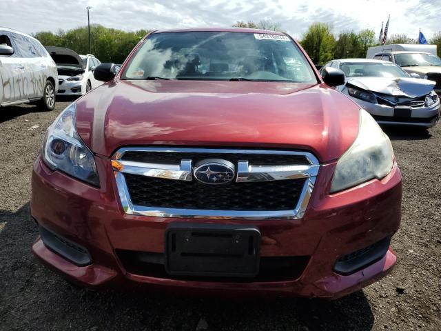 4S3BMBA62E3003399 - 2014 SUBARU LEGACY 2.5I RED photo 5