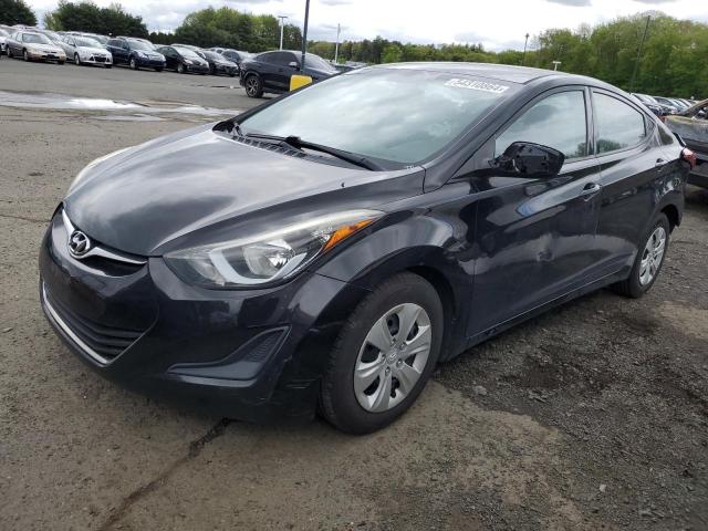 5NPDH4AE5GH745870 - 2016 HYUNDAI ELANTRA SE BLACK photo 1