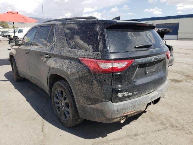 1GNEVJKW8KJ220828 - 2019 CHEVROLET TRAVERSE H BLACK photo 3