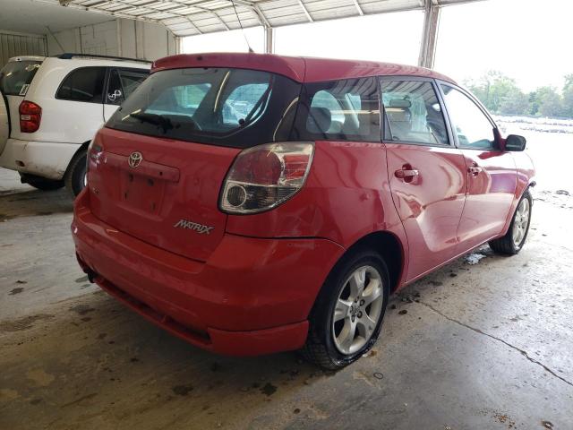 2T1KR32E76C594836 - 2006 TOYOTA COROLLA MA XR RED photo 3
