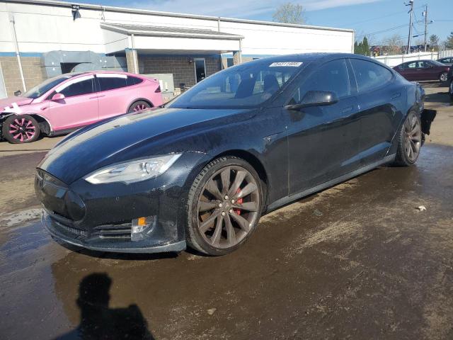5YJSA1H28EFP62891 - 2014 TESLA MODEL S BLACK photo 1
