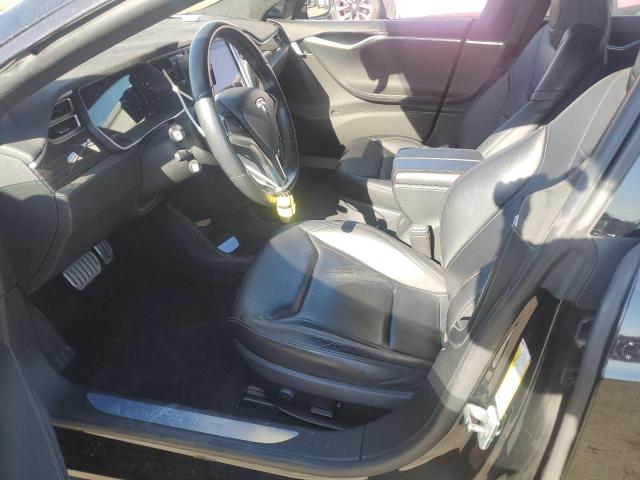 5YJSA1H28EFP62891 - 2014 TESLA MODEL S BLACK photo 7