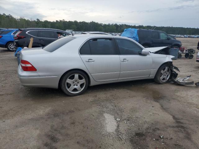 JTHBN36F655018406 - 2005 LEXUS LS 430 SILVER photo 3