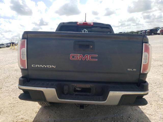 1GTG5CE38G1388605 - 2016 GMC CANYON SLE GRAY photo 6