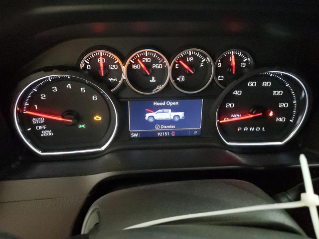 3GCPWCED9KG148902 - 2019 CHEVROLET SILVERADO C1500 LT Srebrny zdjęcie 9