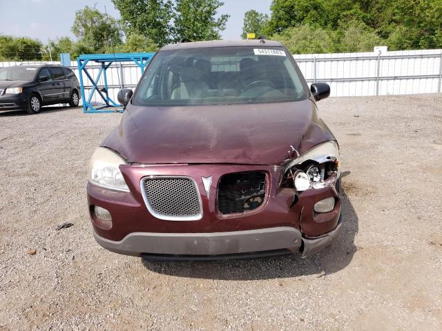 1GMDU03W58D165998 - 2008 PONTIAC MONTANA SV6 BURGUNDY photo 5