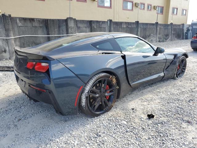 1G1YB2D71K5114247 - 2019 CHEVROLET CORVETTE STINGRAY 1LT BLACK photo 3