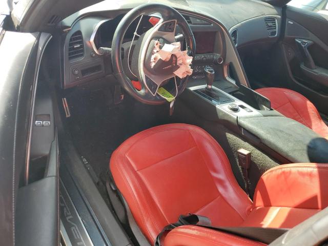 1G1YB2D71K5114247 - 2019 CHEVROLET CORVETTE STINGRAY 1LT BLACK photo 8